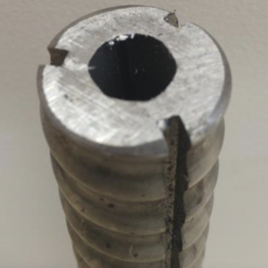 Fibre optic rock bolts, accurately monitors the strain profile of fully grouted rock bolts